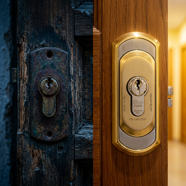 Ajuste de bombín de seguridad en Tetuán